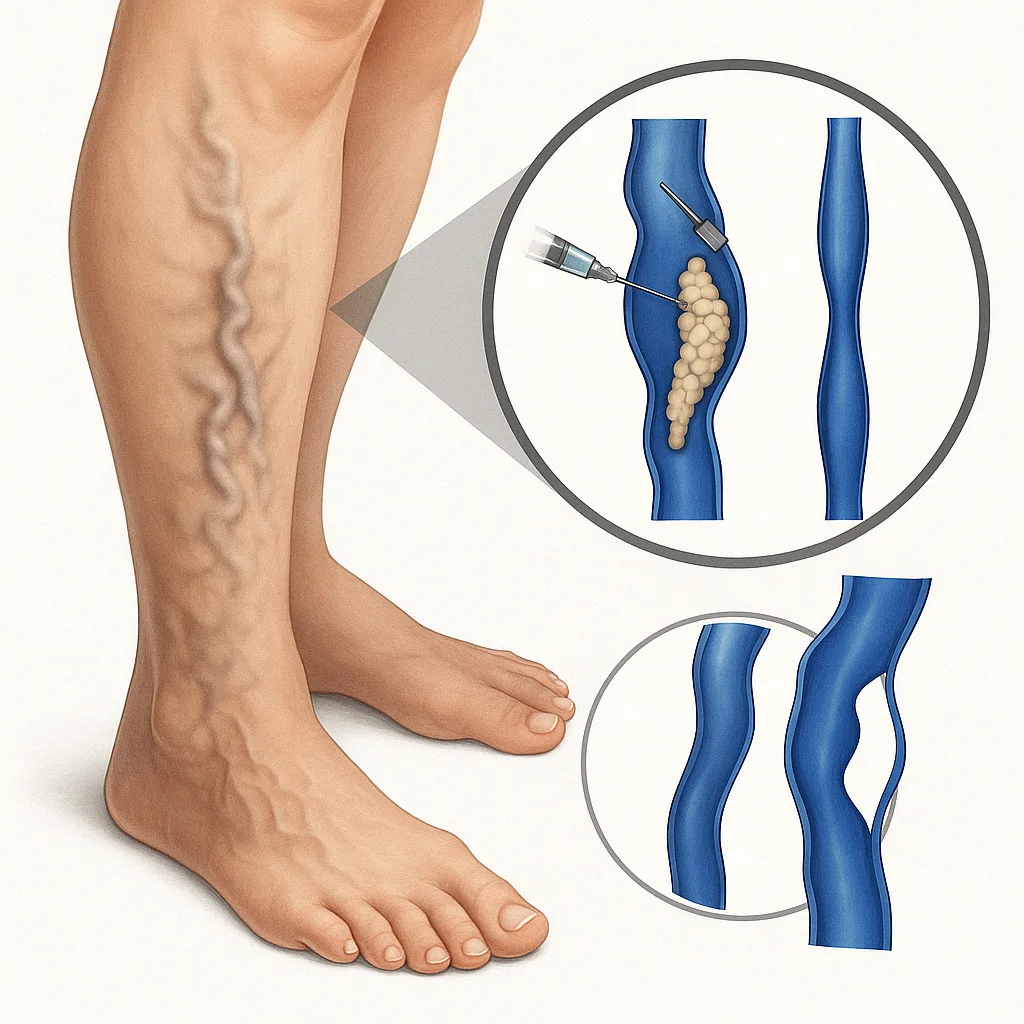 para que sirve la escleroterapia